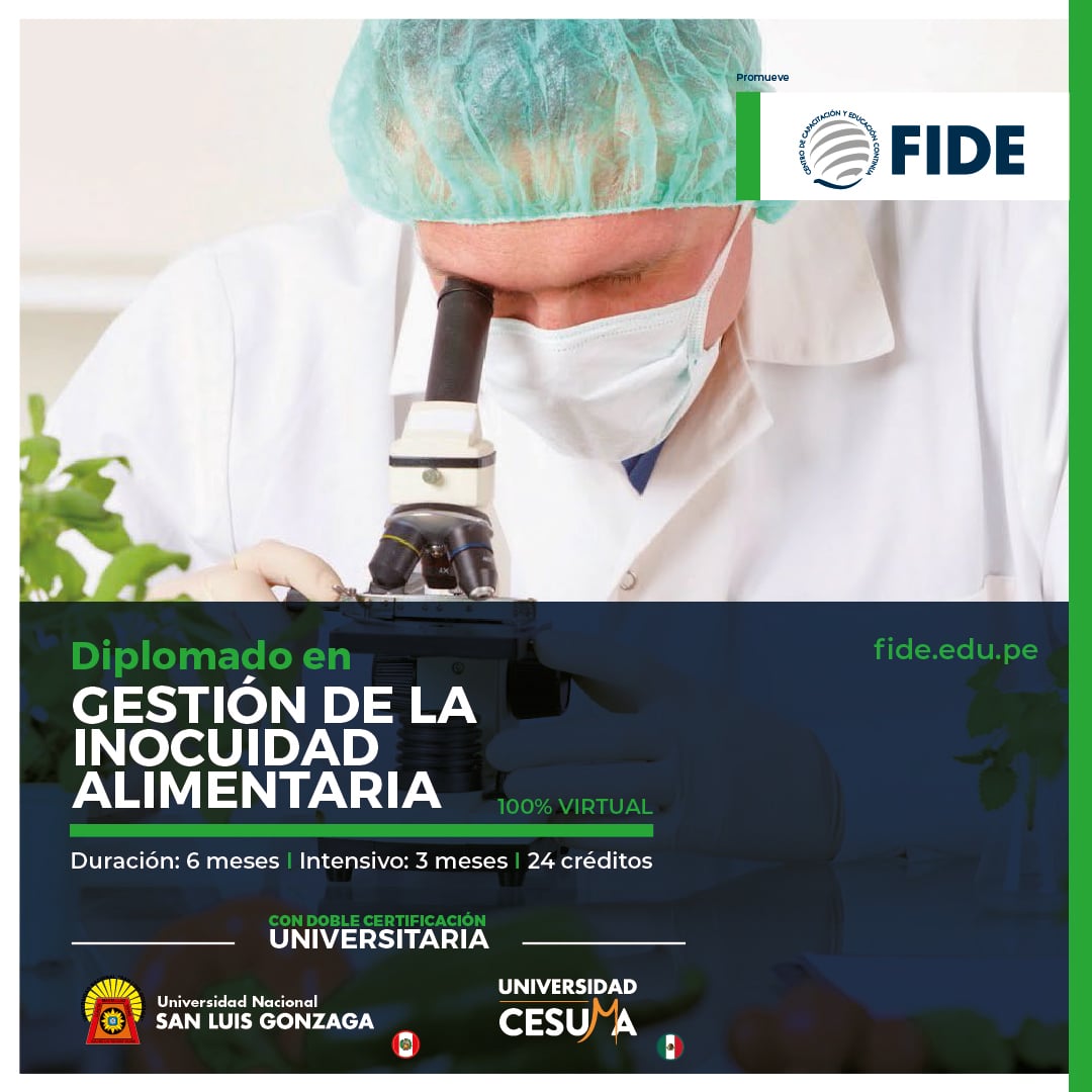 Gestión de la Inocuidad Alimentaria - FIDE