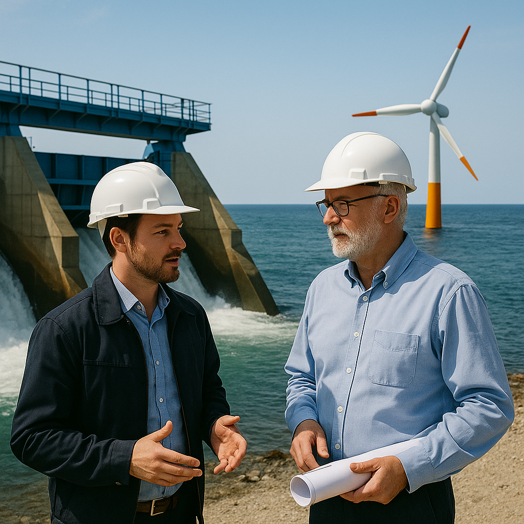 Energía Hidráulica y Energía Mareomotriz