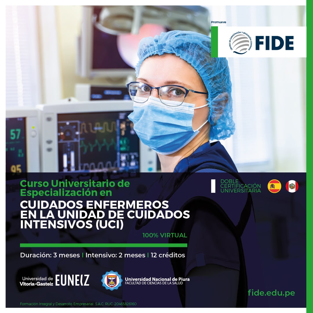 Cuidados Enfermeros en la Unidad de Cuidados Intensivos (UCI) - FIDE