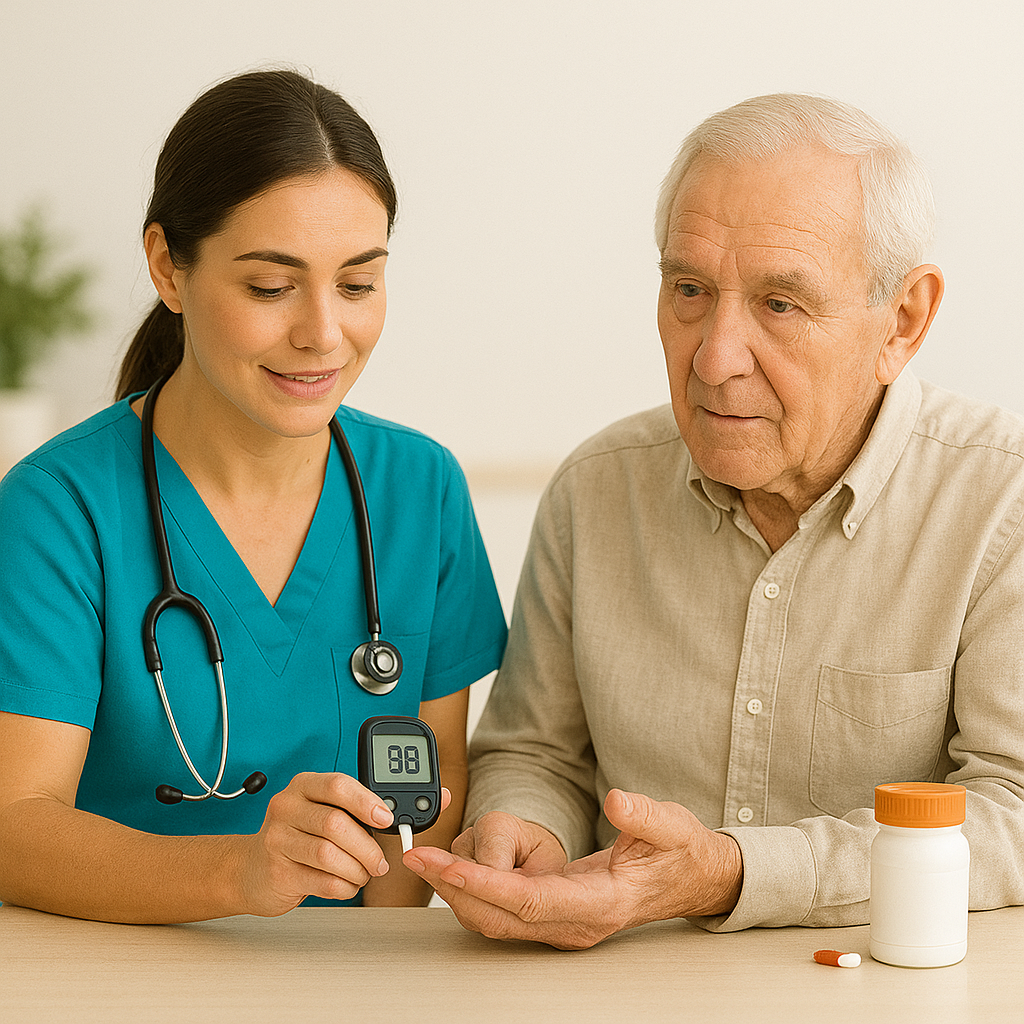 Cuidados y tratamientos de enfermería en diabetes mellitus